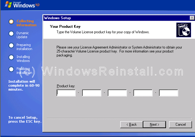 Windows XP Professional 64 Bit ISO Free Download SP3